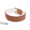 Avalon - JOURNEY - Collar med Nydelig Mønster - Brunt og Hvitt Avalon - JOURNEY - Collar med Nydelig Mønster - Brunt og Hvitt