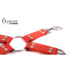 Avalon - RITUAL - Hog-tie-sett med 4 deler - Rød