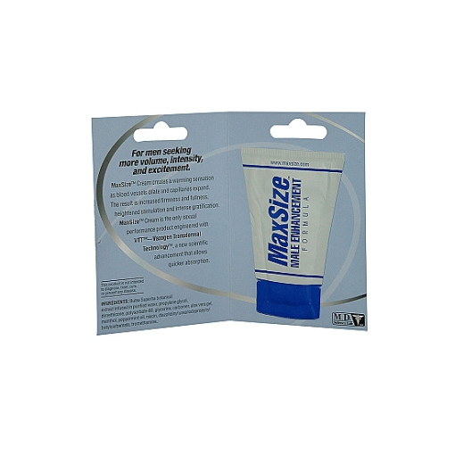 MaxSize - ereksjonskrem 4 ml