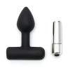 Rimba - Silikon mini buttplug med vibrering 