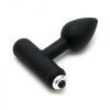 Rimba - Silikon mini buttplug med vibrering 