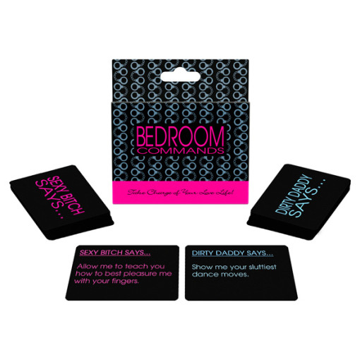 Bedroom commands - kort spill for par Bedroom commands - kort spill for par