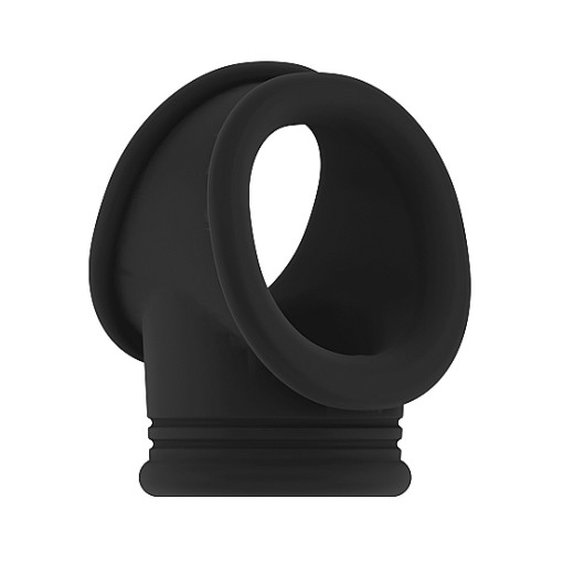 SONO - No.48 - Penisring Med Ballestrekker, Sort SONO - No.48 - Penisring Med Ballestrekker, Sort