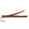 Avalon - LIONEL - Lang Paddle med D-ring og Dekor, Lys Brun