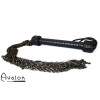 Avalon - IMMORTAL - Flogger i Kjetting og Lær - Svart