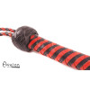 Avalon - SERPENT - Bullwhip heavy handle, Sort og rød 1,3 m 