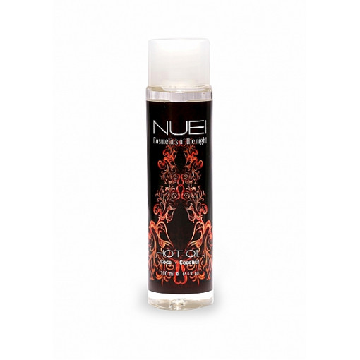 NUEI - HOT OIL - Varmende Massasjeolje - Kokos - 100ml NUEI - HOT OIL - Varmende Massasjeolje - Kokos - 100ml