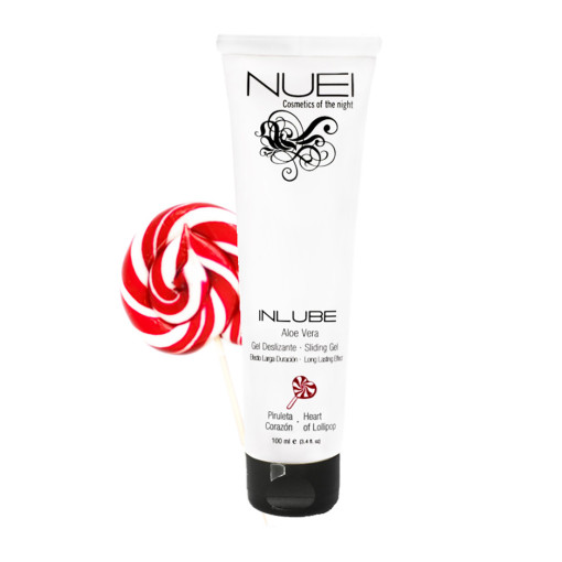 NUEI - Inlube - Vannbasert Glidemiddel med Smak - Lollipop NUEI - Inlube - Vannbasert Glidemiddel med Smak - Lollipop