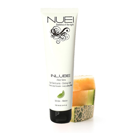 NUEI - Inlube - Vannbasert Glidemiddel med Smak - Melon NUEI - Inlube - Vannbasert Glidemiddel med Smak - Melon