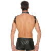Ouch! Harness med Collar - One Size - Sort Ouch! Harness med Collar - One Size - Sort