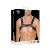 Ouch! Chest Bulldog Harness - Sort Ouch! Chest Bulldog Harness - Sort