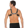 Ouch! Chest Bulldog Harness - Sort Ouch! Chest Bulldog Harness - Sort