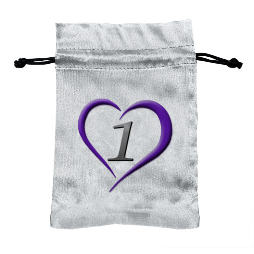 Erotisk - Liten Oppbevaringspose til Leketøy - 15x10 cm - Sølv