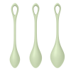 Satisfyer - Yoni Power 2 - Vaginakule Sett - Lys Grønn