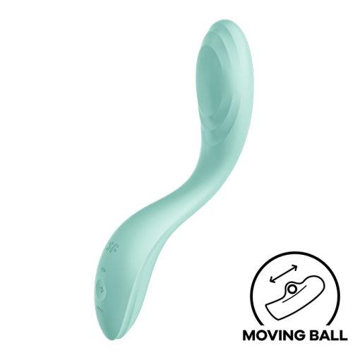 Satisfyer - Rrrolling Pleasure - G-punkt Vibrator med Bevegelse - Mint Satisfyer - Rrrolling Pleasure - G-punkt Vibrator med Bevegelse - Mint
