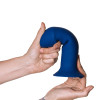 Hitsens 1 - Dual Density - Silexpan Dildo - Mørk Blå Hitsens 1 - Dual Density - Silexpan Dildo - Mørk Blå
