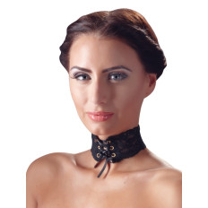 Cottelli Collection - Choker med blonder
