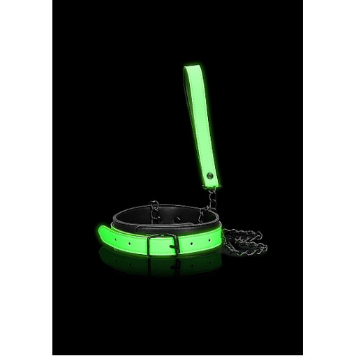 Ouch! Collar og Lenke - Glow in the Dark 
