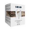 SONO - No.45 - Penisring Med Ballestrekker - Transparent