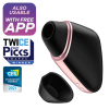 Satisfyer - Love Triangle - Reisevennlig Trykkbølgevibrator - Sort Satisfyer - Love Triangle - Reisevennlig Trykkbølgevibrator - Sort