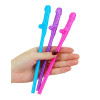 Love Toy - Multicolor Willy Straws - Fargerike Sugerør Love Toy - Multicolor Willy Straws - Fargerike Sugerør