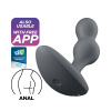 Satisfyer - Deep Diver - Vibrerende Buttplug med APP - Sort 
