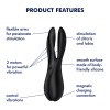 Satisfyer - Threesome 2 - Multi Vibrator - Sort