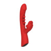 IY – Into You – Trixy - Triple Tapping Rabbitvibrator Med Munn Og APP – Rød