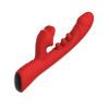 IY – Into You – Trixy - Triple Tapping Rabbitvibrator Med Munn Og APP – Rød