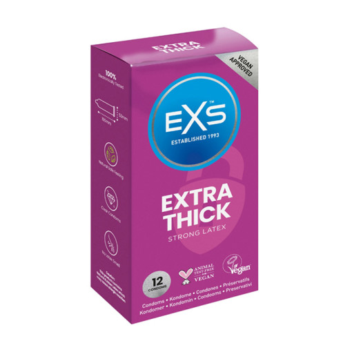 EXS - Tykke Kondomer - 12 stk