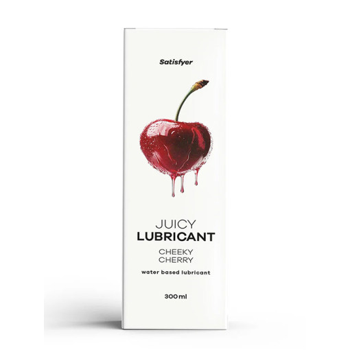 Satisfyer - Cheeky Cherry - vannbasert glidemiddel - 300 ml Satisfyer - Cheeky Cherry - vannbasert glidemiddel - 300 ml