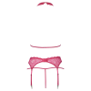 Cottelli Lingerie - Undertøysett med overdel og hofteholder - Rosa Cottelli Lingerie - Undertøysett med overdel og hofteholder - Rosa