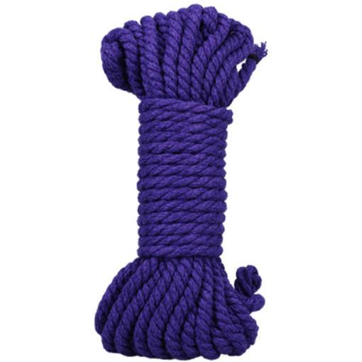 Merci Bind & Tie - Hemp Tau - 9 meter - 6mm - Lilla