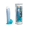 Silexd Fantasy - Angel Dildo - Liquid Silicone - Perleblå