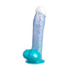 Silexd Fantasy - Angel Dildo - Liquid Silicone - Perleblå