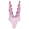 Kissable - Body med Broderinger - Rosa