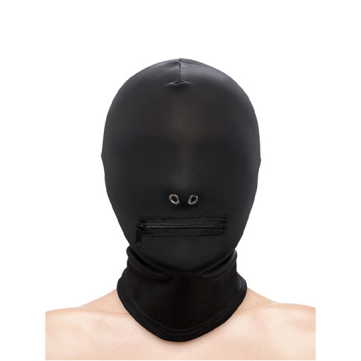 Fetish & Fashion - Bondage Maske med Glidelås - Sort Fetish & Fashion - Bondage Maske med Glidelås - Sort