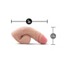 Blush - Performance - 5 Inch Packer - Lys hudfarge