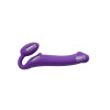Strap-on-Me - Stroppeløs Strap On med Vibrering - X-Large - Lilla