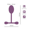 You2Toys - Vaginal Trainer with  Bouncy Weights - Vaginakule