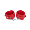 TieMeUp - Cuffs med Plysj - Rød
