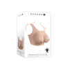 GENDER X - Breast Plate D-Cup - Bryst Protese - Lys hudfarge
