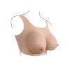 GENDER X - Breast Plate D-Cup - Bryst Protese - Lys hudfarge