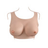 GENDER X - Breast Plate D-Cup - Bryst Protese - Lys hudfarge