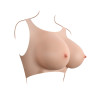 GENDER X - Breast Plate E-Cup - Bryst protese - Lys hudfarge