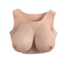 GENDER X - Breast Plate E-Cup - Bryst protese - Lys hudfarge