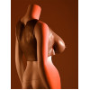 GENDER X - Breast Plate E-Cup - Bryst protese - Mørk hudfarge
