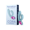 FemmeFunn - Cora - Rabbitvibrator med Tapping