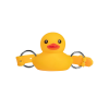 Rimba - Rubber Ducky Gag med Pipelyd
