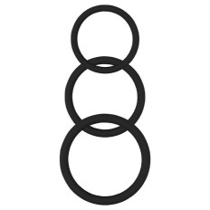 BQS - Enkle penisringer - 3 pk